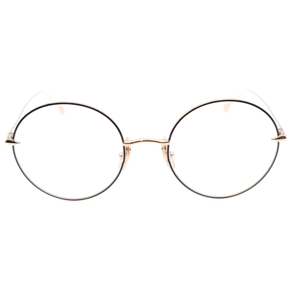 DITA(ディータ) BELIEVER(-) ラウンドフレーム アイウェア 眼鏡 ゴールド DTX506-52-03