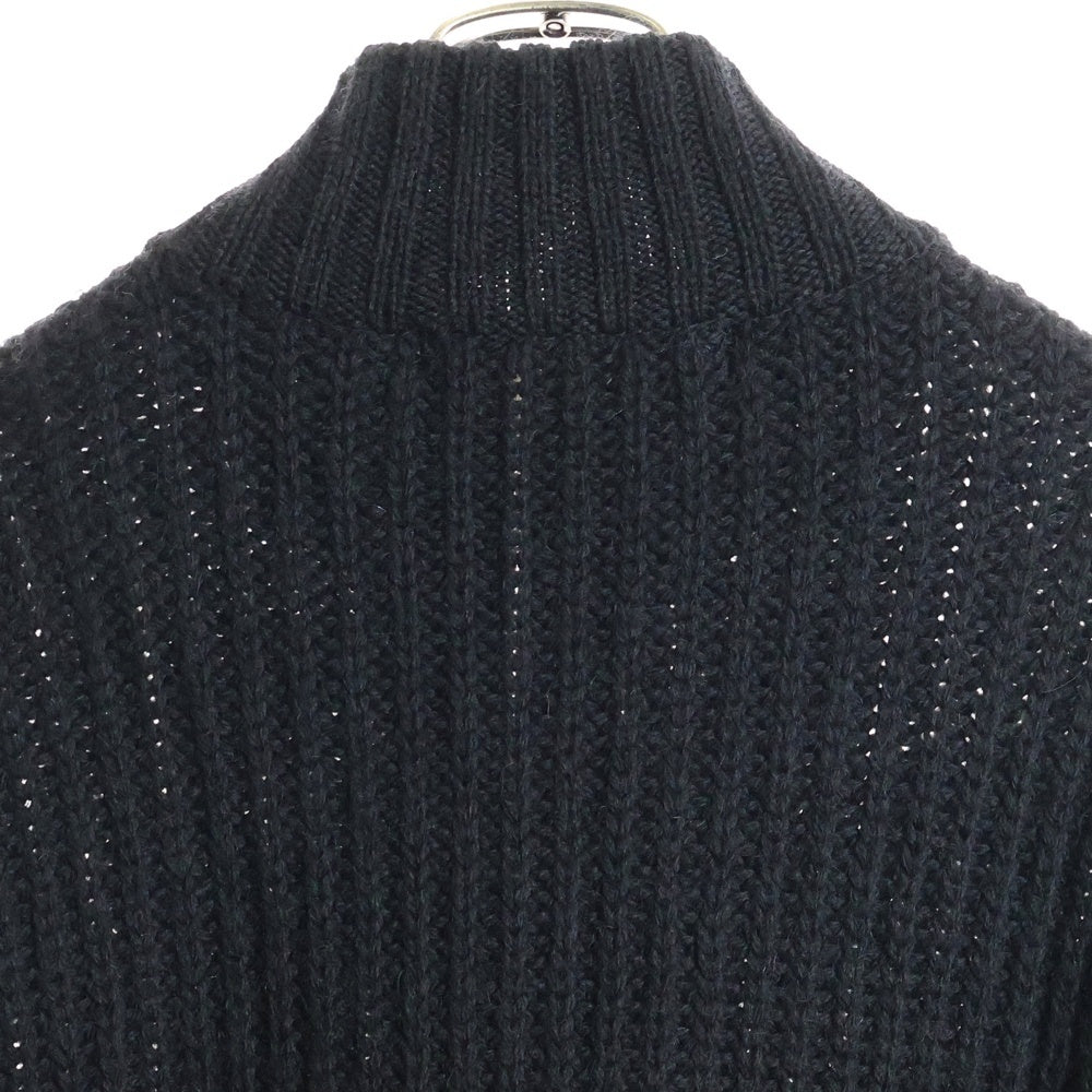 JOHN LAWRENCE SULLIVAN(ジョンローレンスサリバン) 22AW Fireman Knit Cardigan ファイヤーマン ニットカーディガン ブラック 4B002-0522-38