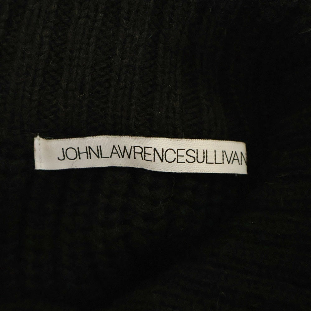 JOHN LAWRENCE SULLIVAN(ジョンローレンスサリバン) 22AW Fireman Knit Cardigan ファイヤーマン ニットカーディガン ブラック 4B002-0522-38