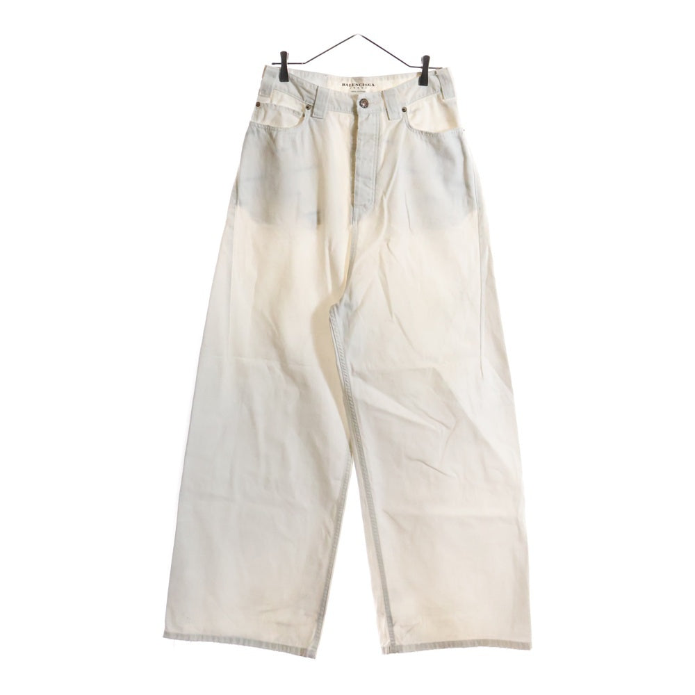 BALENCIAGA(バレンシアガ) Baggy Pants ダメージ加工 ワイドバギー