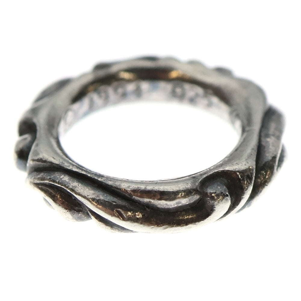 CHROME HEARTS(クロムハーツ) SCRL BAND スクロールバンド リング シルバー BCA351