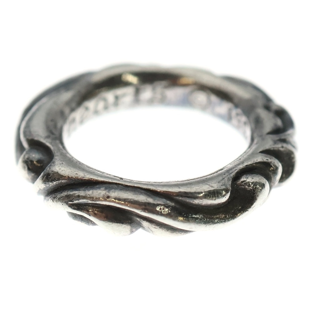CHROME HEARTS(クロムハーツ) SCRL BAND スクロールバンド リング シルバー BCA351