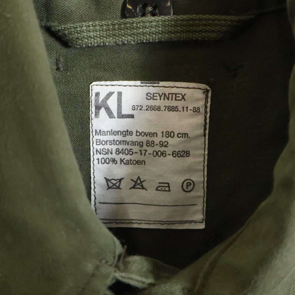 maharishi(マハリシ) ロゴプリント ミリタリージャケット ブルゾン カーキ