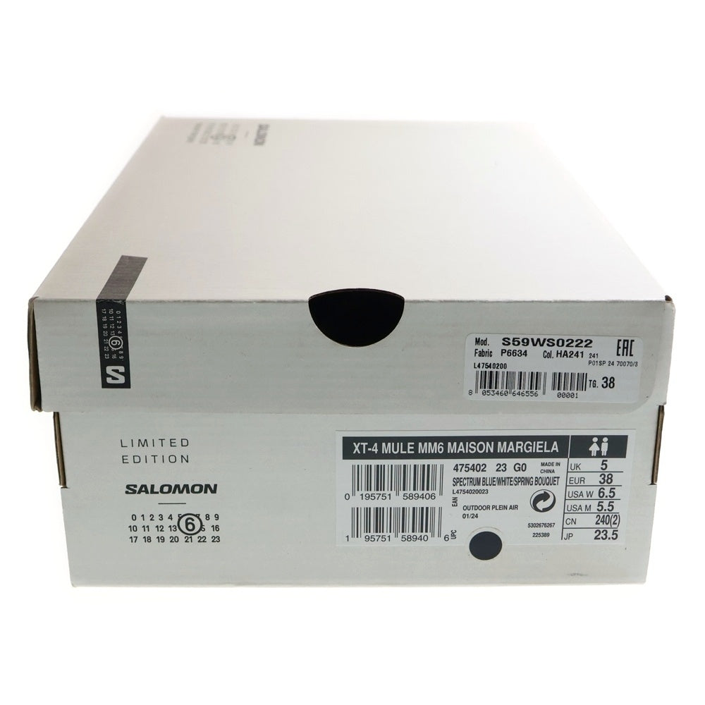 MM6 Maison Margiela(エムエムシックスメゾンマルジェラ) ×SALOMON XT-4 MULE サロモン ローカットスニーカー マルチ レディース S59WS0222 US6.5/23.5cm