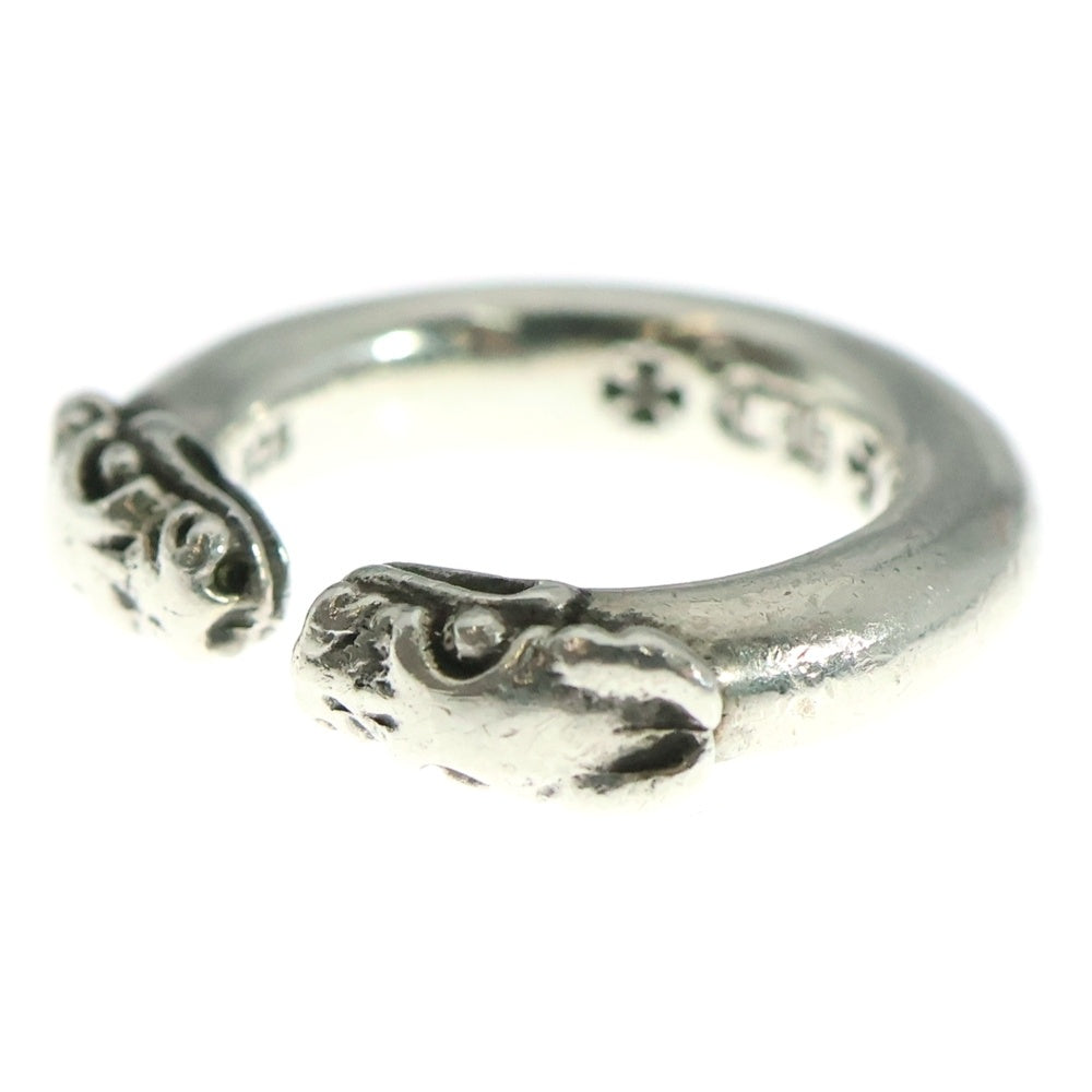 クロムハーツ　ダブルドッグリング　jp8 CHROME HEARTS(クロムハーツ) DOUBLE DOG RING ダブルドッグ リング