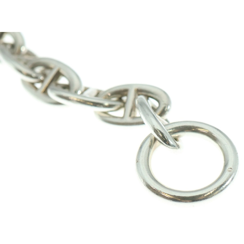 HERMES(エルメス) Chaine d'Ancre TGM シェーヌダンクル 12コマ チェーンブレスレット シルバー