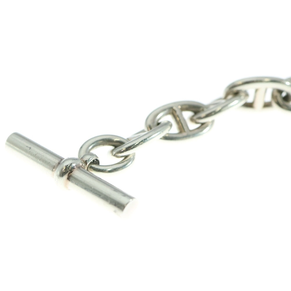 HERMES(エルメス) Chaine d'Ancre TGM シェーヌダンクル 12コマ チェーンブレスレット シルバー