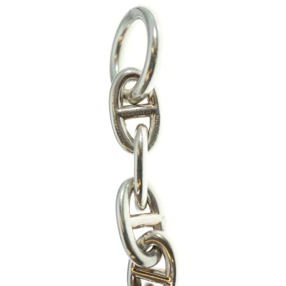 HERMES(エルメス) Chaine d'Ancre TGM シェーヌダンクル 12コマ チェーンブレスレット シルバー