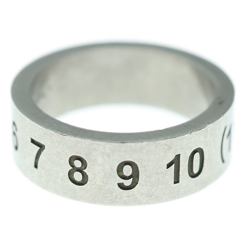 Maison Margiela 11(メゾンマルジェラ11) Ring カレンダーナンバーリング シルバー