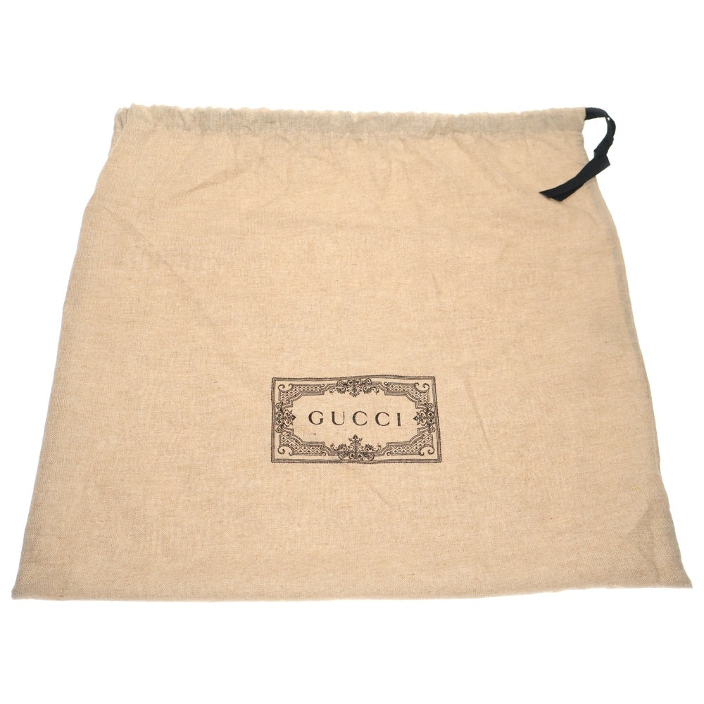 GUCCI(グッチ) Horsebit bucket Bag ホースビット レザーショルダーバッグ バケットバッグ ブラック 602118