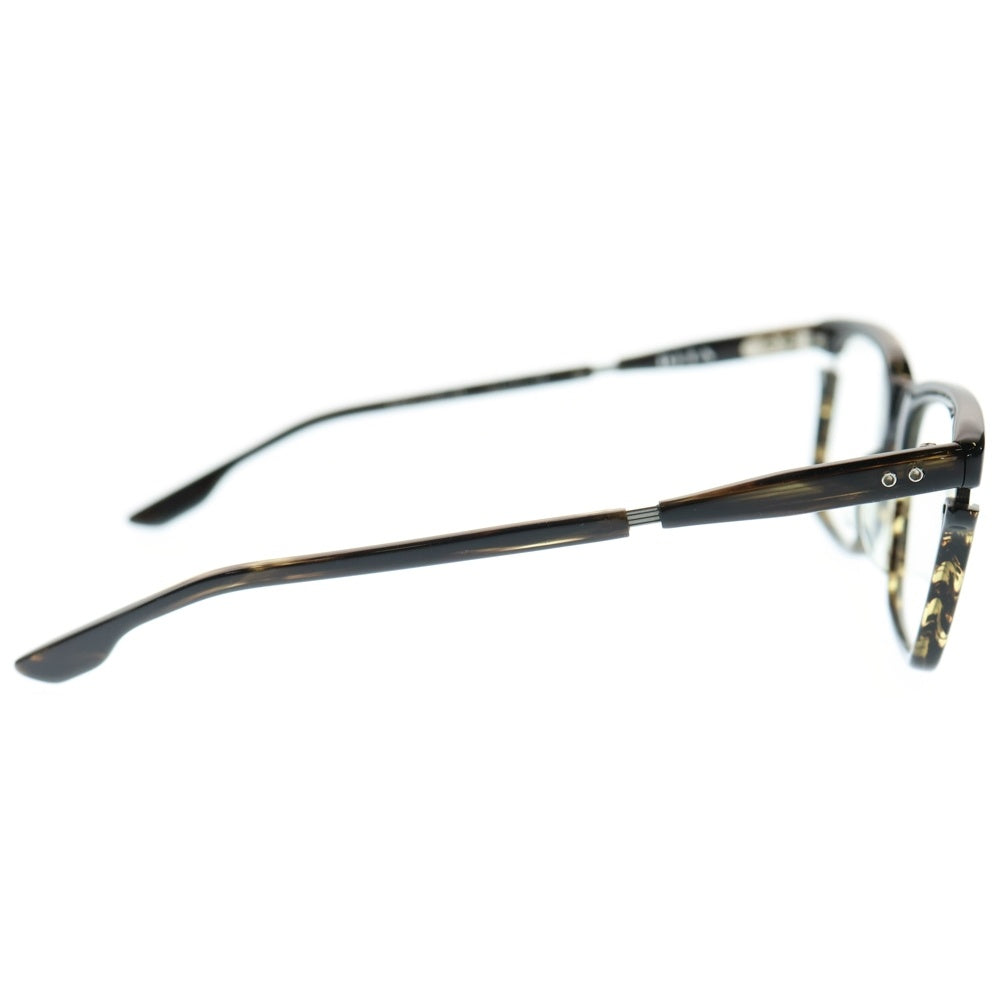 DITA(ディータ) AVEC スクエアフレーム アイウェア 眼鏡 ブラウン DTX112-52-03AF