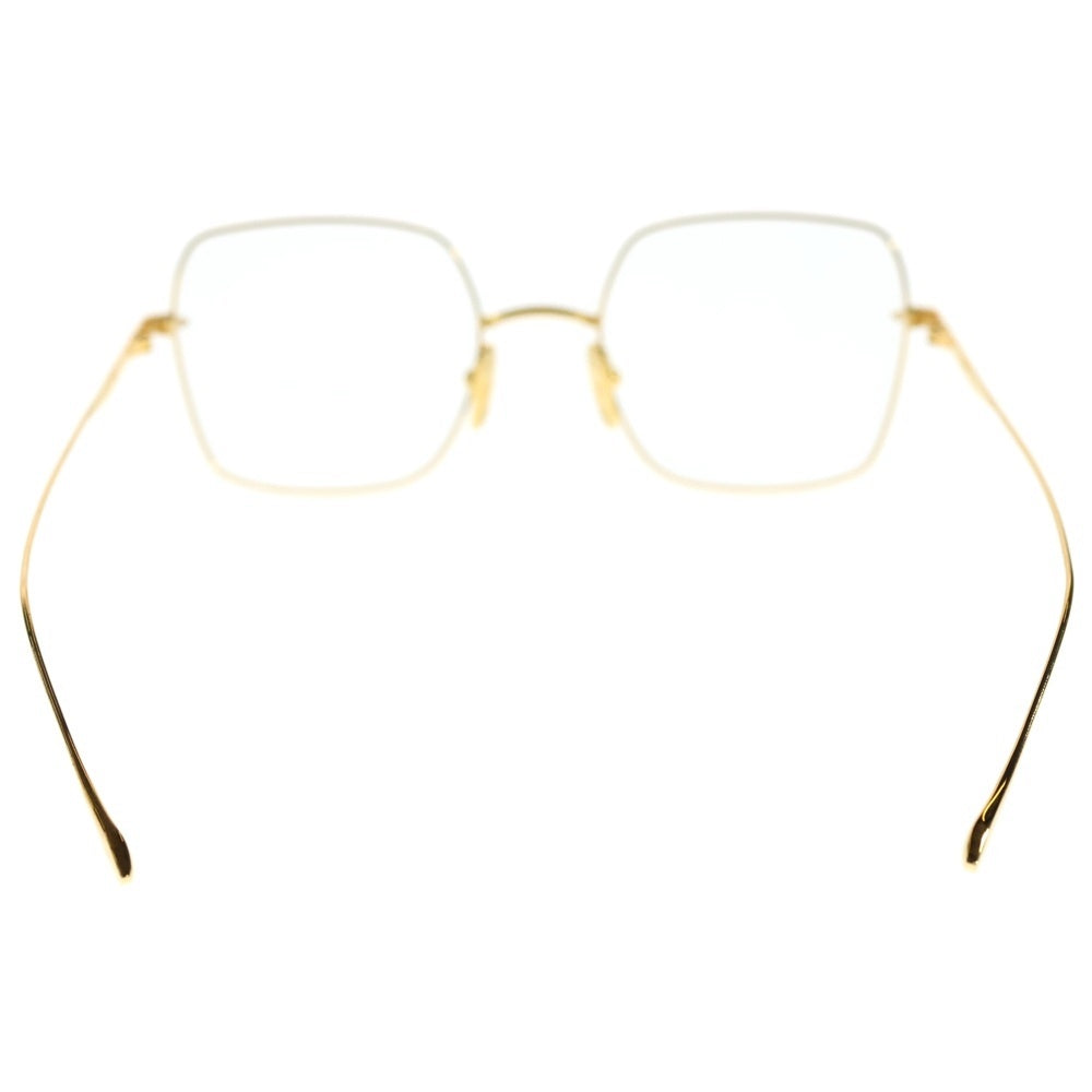 DITA(ディータ) CEREBAL スクエアフレーム アイウェア 眼鏡 ゴールド DTX523-50-04
