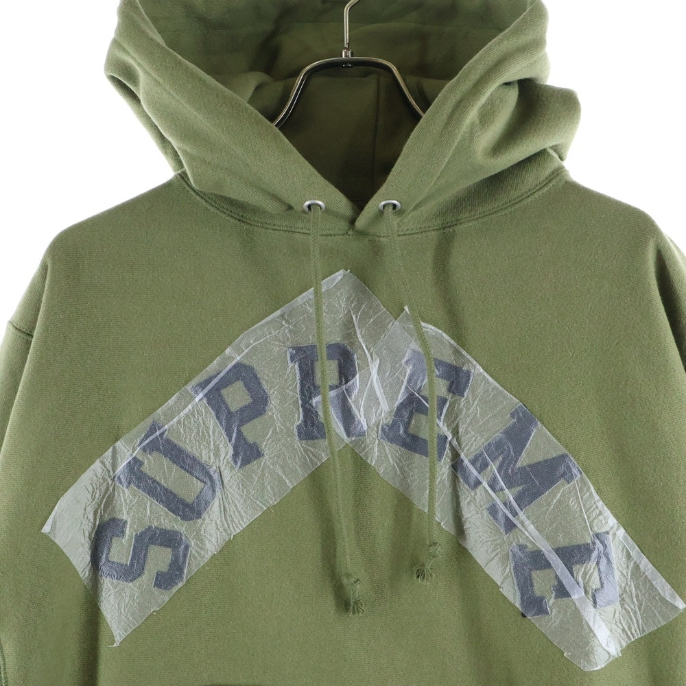 SUPREME(シュプリーム) 25SS Champion Hooded Sweatshirt チャンピオン プルオーバースウェットパーカー フーディー カーキ