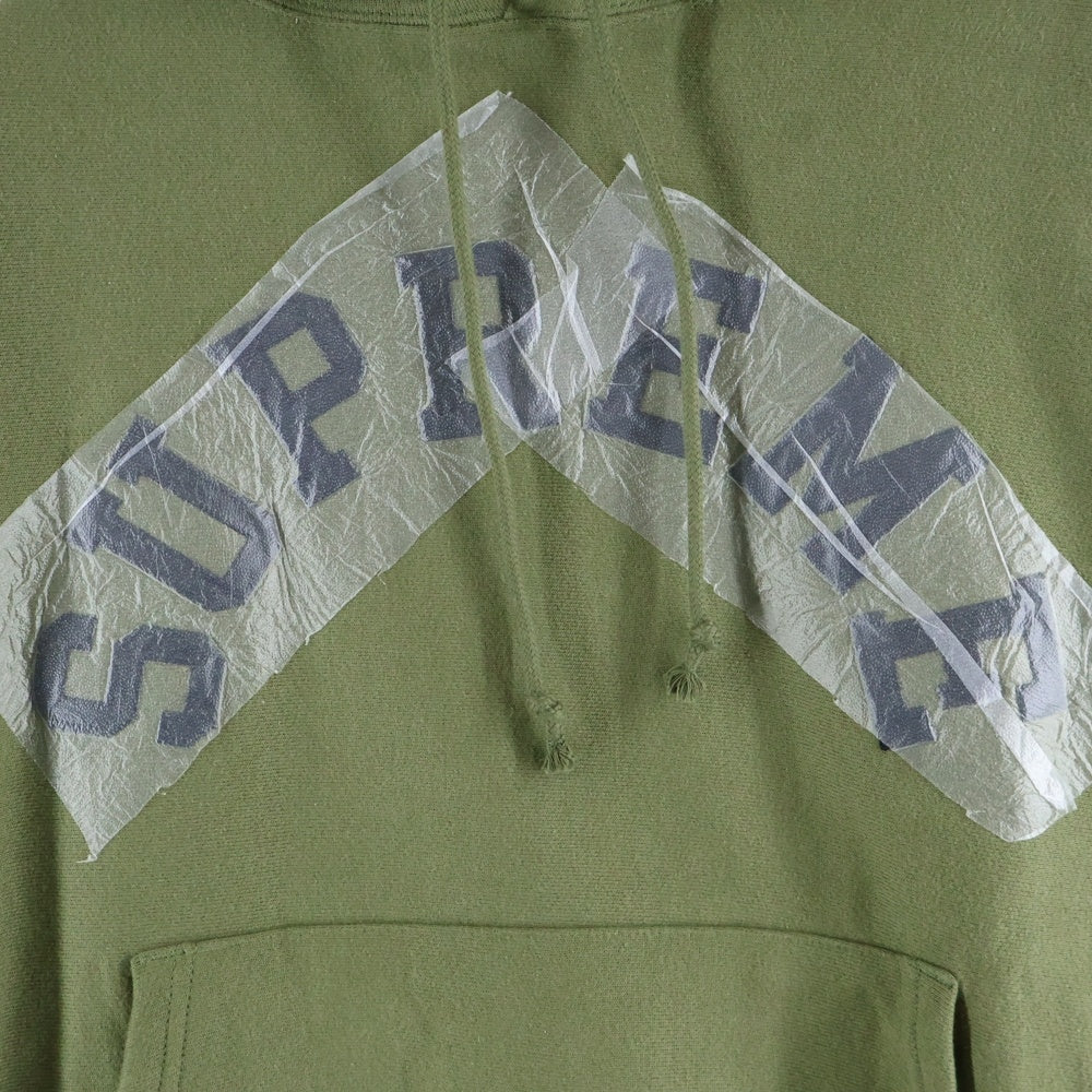 SUPREME(シュプリーム) 25SS Champion Hooded Sweatshirt チャンピオン プルオーバースウェットパーカー フーディー カーキ