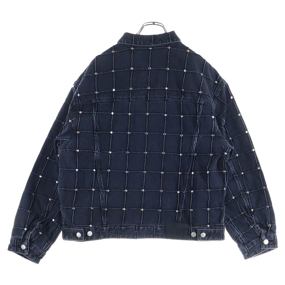 SUPREME(シュプリーム) 25SS Studded Seam Denim Trucker Jacket スタッズシーム デニムトラッカージャケット Gジャン グレー