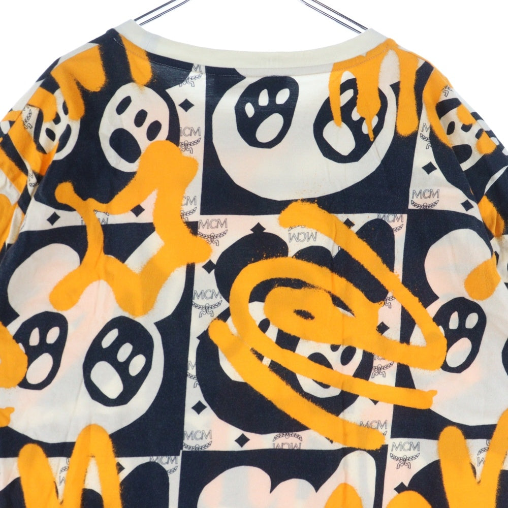 MCM(エム シー エム) S/S T-SHIRT 総柄半袖Tシャツ マルチ MHTAAMM01I300L
