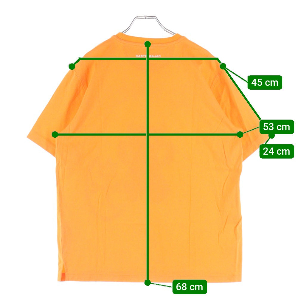 CASTELBAJAC(カステルバジャック) Bear T-Shirt ベアプリント 半袖Tシャツ オレンジ 7213172120