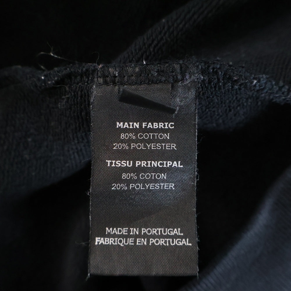 VETEMENTS(ヴェトモン) 20SS Police PatchedZzip Up Hoodie ポリスパッチ ジップアップスウェットパーカー フーディー ブラック SS20TR316