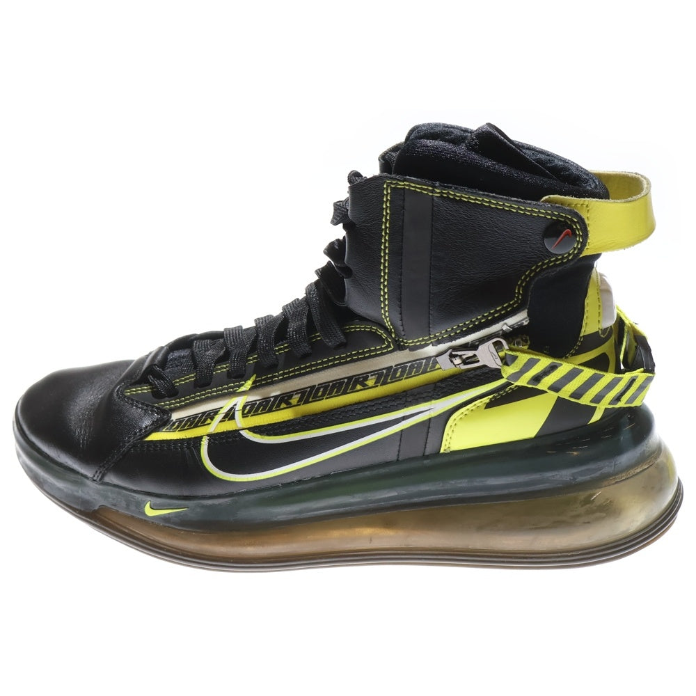 NIKE(ナイキ) AIR MAX 720 エアマックス720 サターン オールスター ハイカットスニーカー ブラック US8/26cm 941943-600