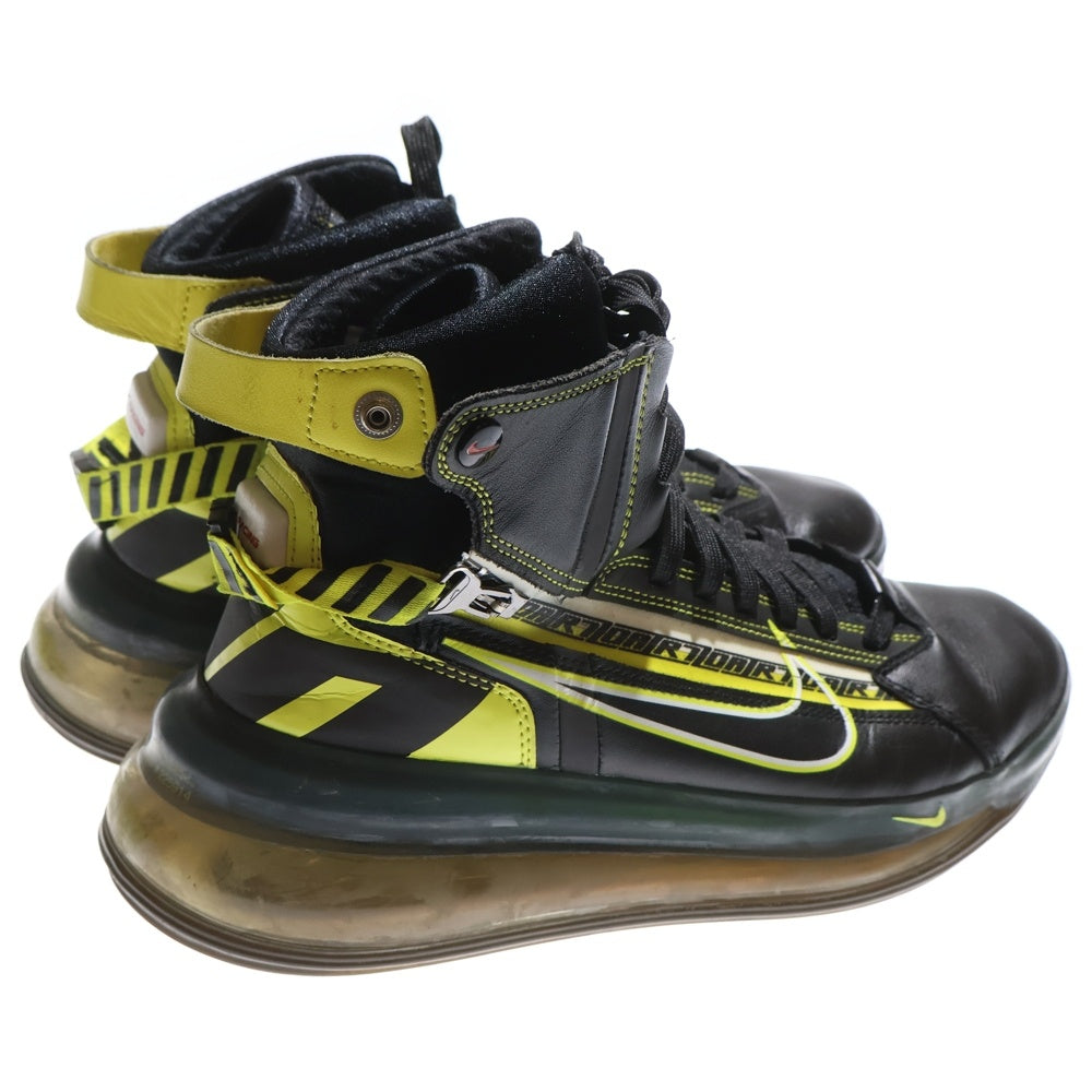 NIKE(ナイキ) AIR MAX 720 エアマックス720 サターン オールスター ハイカットスニーカー ブラック US8/26cm 941943-600