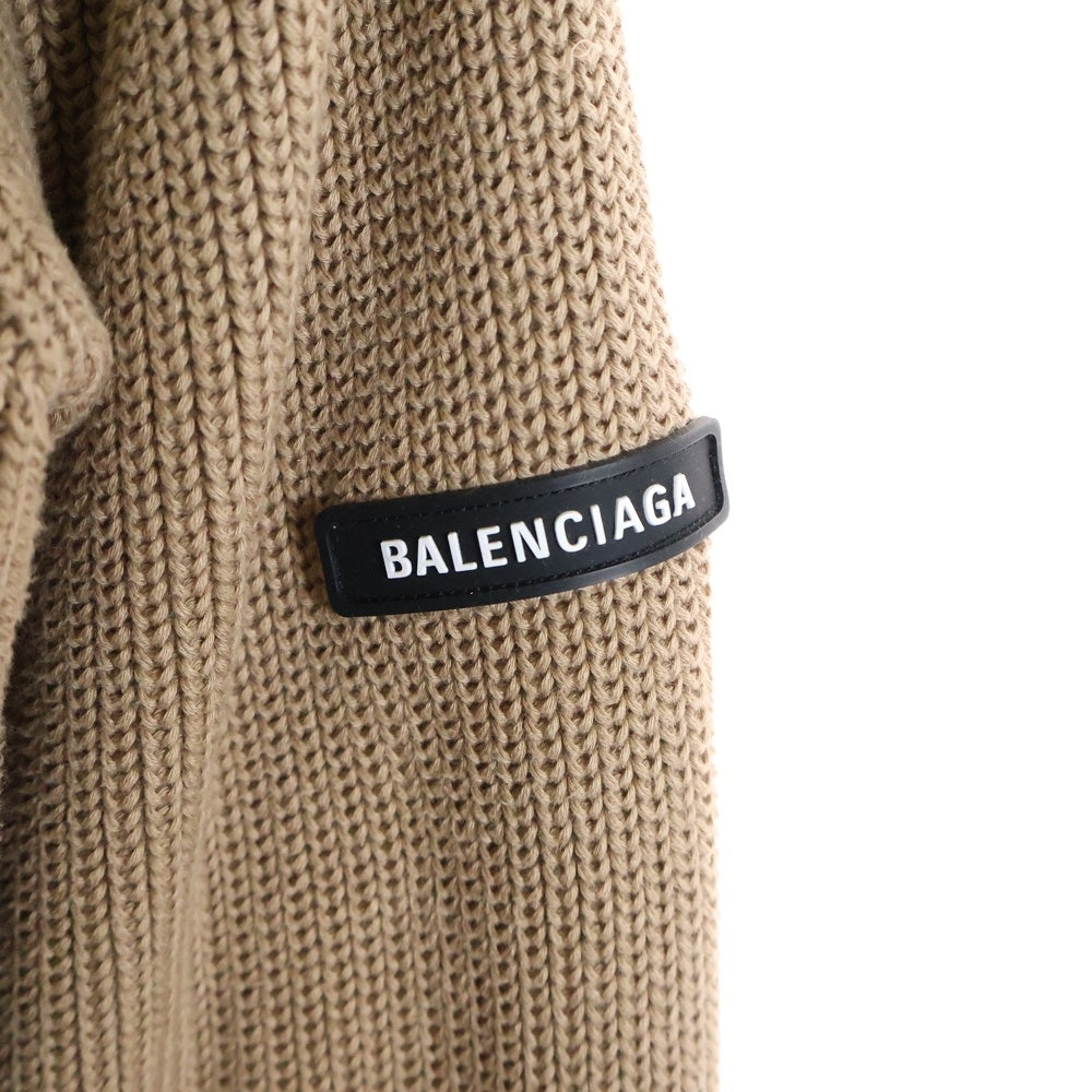 BALENCIAGA(バレンシアガ) 21AW Layered Sweater Tシャツレイヤード ニットセーター ベージュ 678555 T3218