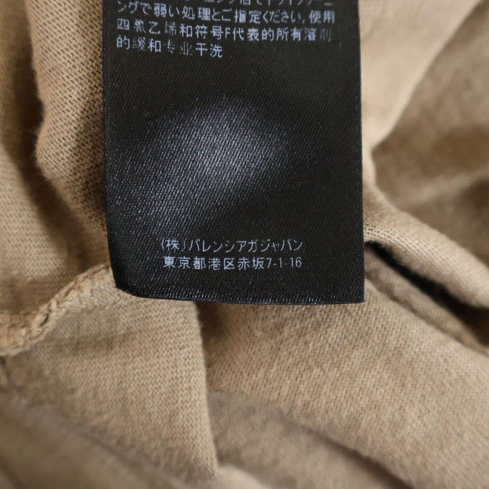 BALENCIAGA(バレンシアガ) 21AW Layered Sweater Tシャツレイヤード ニットセーター ベージュ 678555 T3218