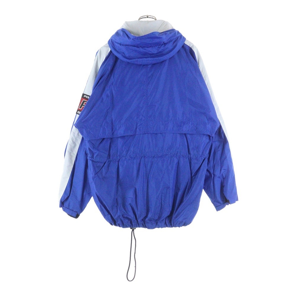 POLO SPORT RALPH LAUREN(ポロスポーツラルフローレン) Nylon Jacket ナイロンジャケット フーディー ブルー