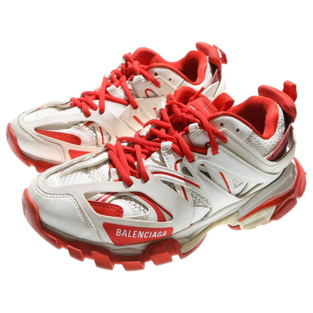 BALENCIAGA(バレンシアガ) Track Sneaker トラック ローカットスニーカー ホワイト/レッド 542023