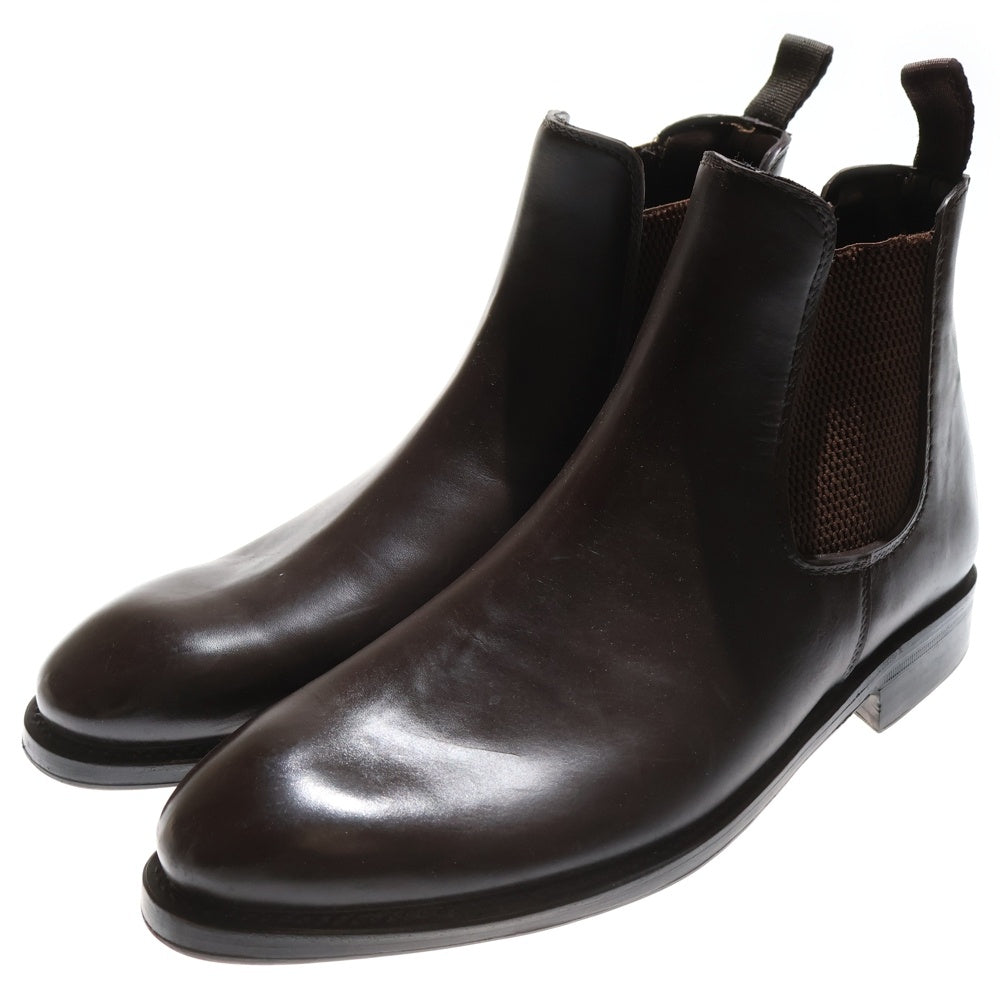 STEFANOROSSI(ステファノロッシ) サイドゴア ハイカットブーツ ブラウン