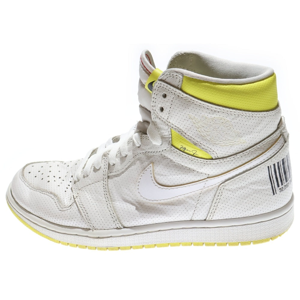 NIKE(ナイキ) AIR JORDAN1 HIGH OG ファーストクラスフライト ハイカットスニーカー ホワイト US8/26cm 941943-600