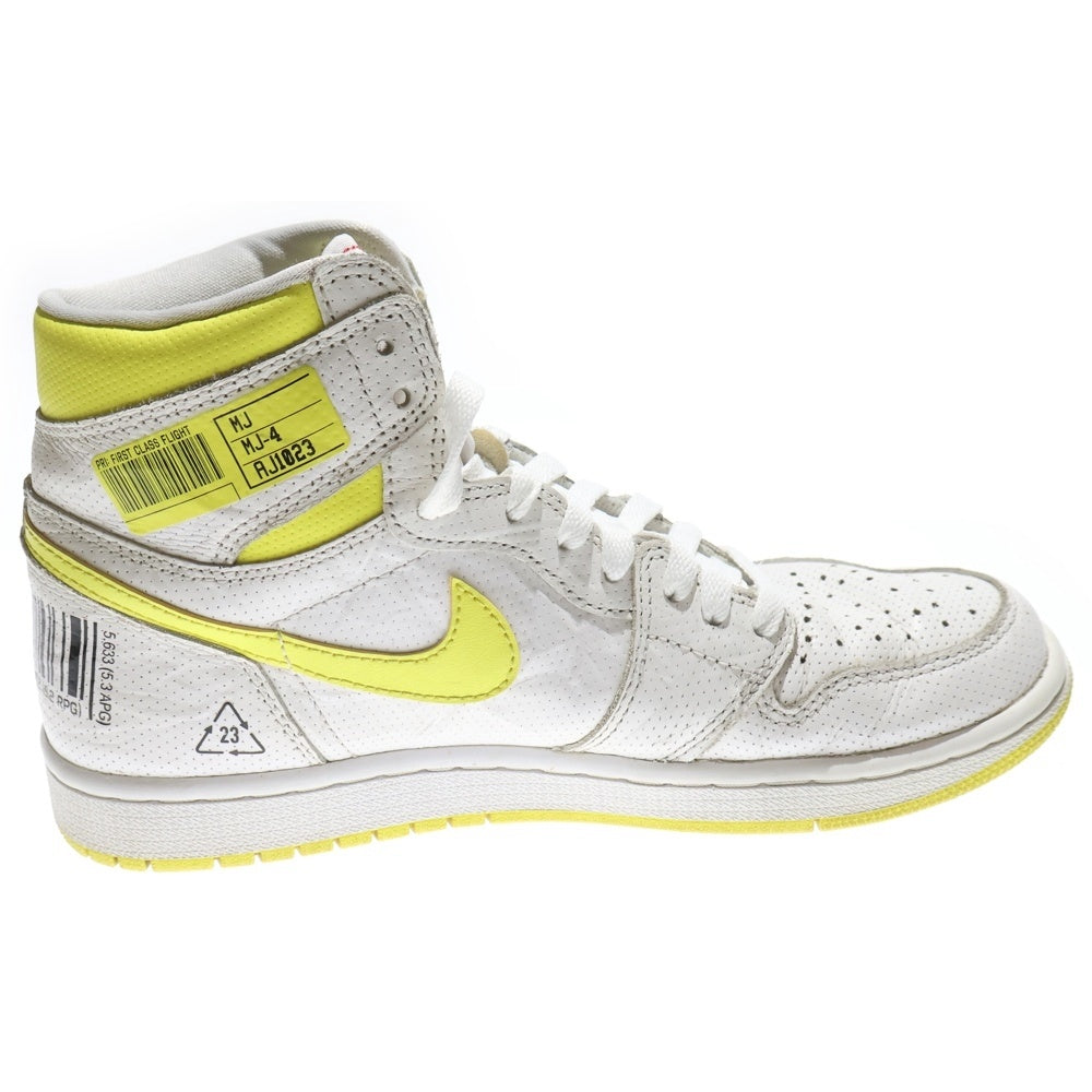 NIKE(ナイキ) AIR JORDAN1 HIGH OG ファーストクラスフライト ハイカットスニーカー ホワイト US8/26cm 941943-600