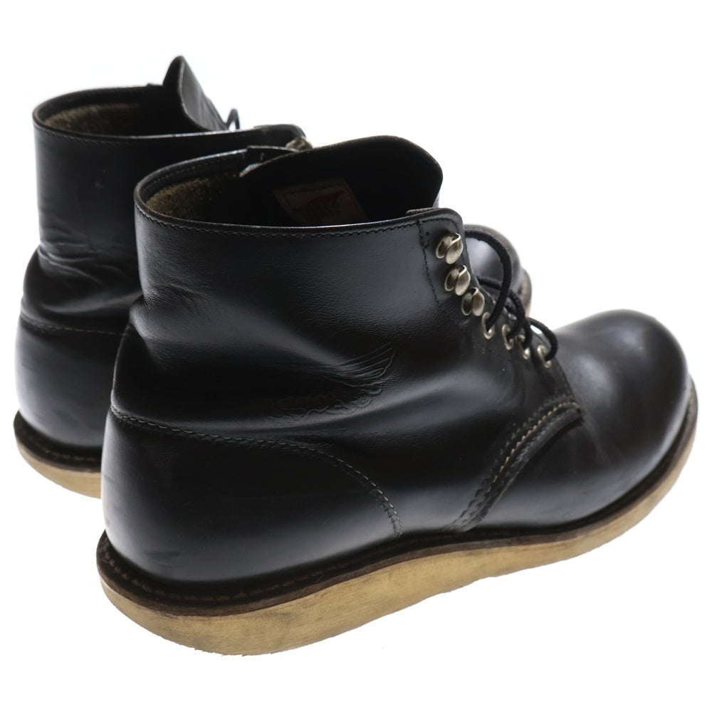 RED WING(レッド ウイング) CLASSIC WORK 6INCH 8165 クラシックワーク ブーツ ブラック