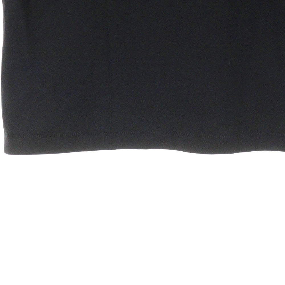 ALEXANDER WANG(アレキサンダーワン) Shrunken Tee ロゴプリント半袖Tシャツ ブラック 1CC2221634