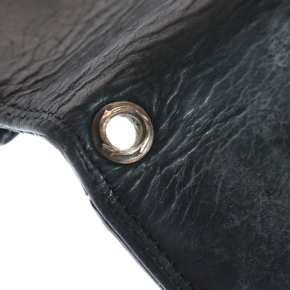 CHROME HEARTS(クロムハーツ) CARD CASE グロメット付きレザーカードケース
