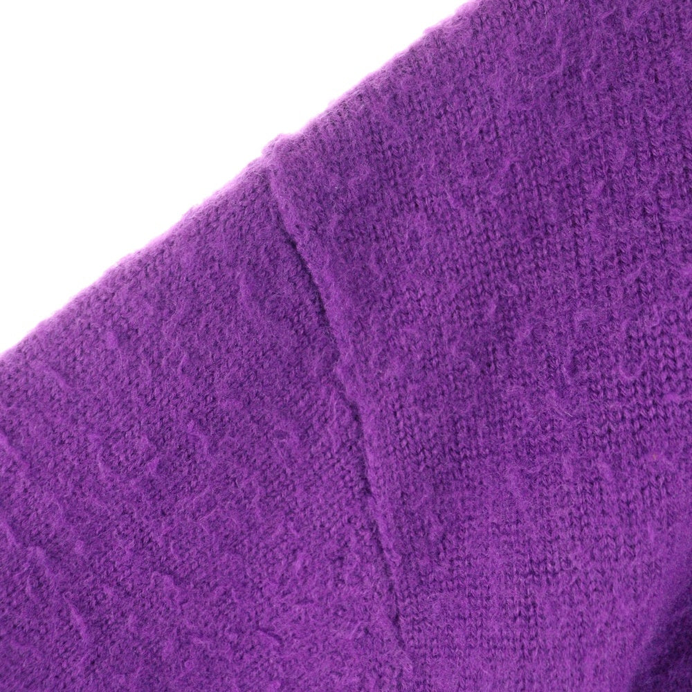 SUPREME(シュプリーム) 23AW Pilled Sweater ウールアクリルプルオーバーニット パープル