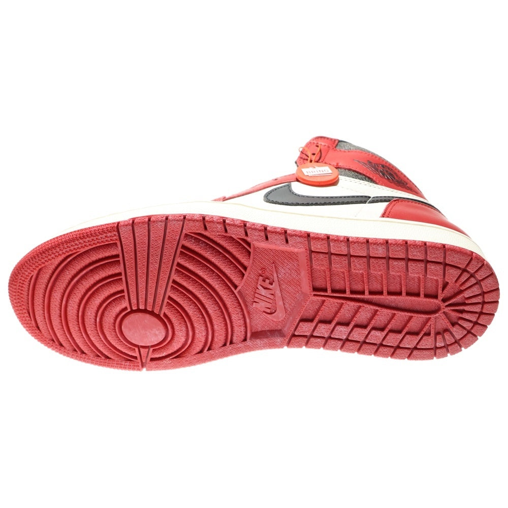 NIKE(ナイキ) AIR JORDAN 1 HIGH OG LOST & FOUND CHICAGO エアジョーダン1 OG ロスト & ファウンド シカゴ ハイカットスニーカー レッド/ホワイト US11/29cm DZ5485-612