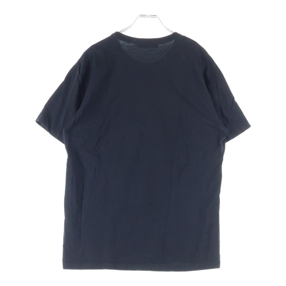 MAISON KITSUNE(メゾンキツネ) フロントロゴ 半袖Tシャツ カットソー ブラック AM00104KJ0008