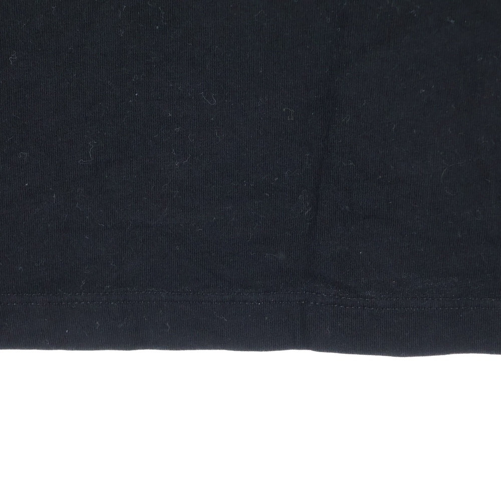 MAISON KITSUNE(メゾンキツネ) フロントロゴ 半袖Tシャツ カットソー ブラック AM00104KJ0008