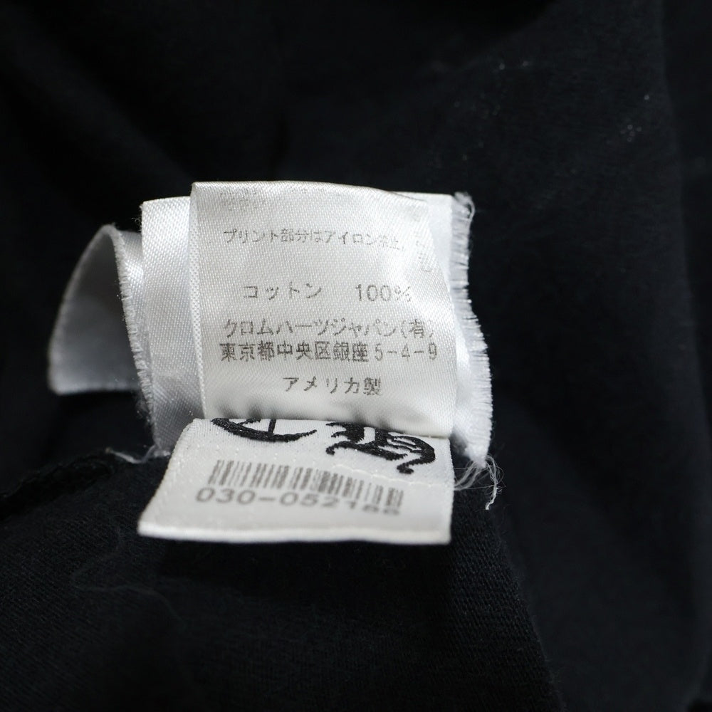 CHROME HEARTS(クロムハーツ) CH L/S T-SHIRT ホースシュープリント 長袖Tシャツ ロンT ブラック