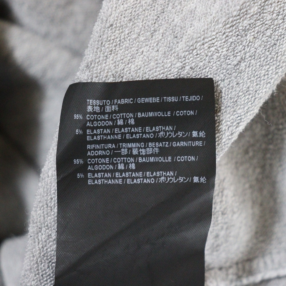 BALENCIAGA(バレンシアガ) Logo Hoodie ロゴプリント プルオーバースウェットパーカー フーディー グレー 481985 TTK14