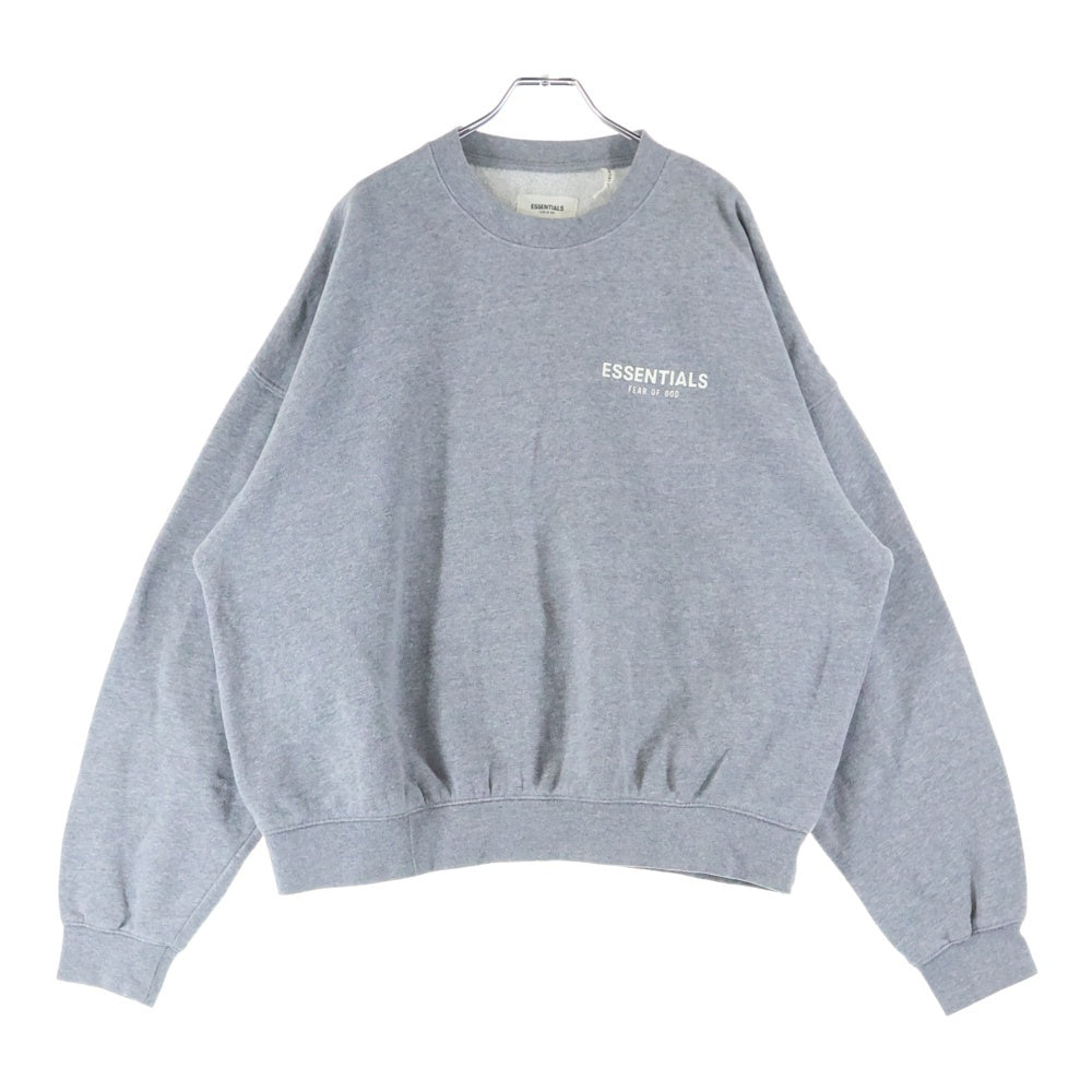 FEAR OF GOD ESSENTIALS(フィアオブゴッド エッセンシャルズ) SWEATSHIRT クルーネックスウェットトレーナー グレー