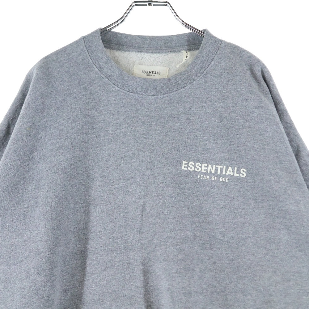 FEAR OF GOD ESSENTIALS(フィアオブゴッド エッセンシャルズ) SWEATSHIRT クルーネックスウェットトレーナー グレー