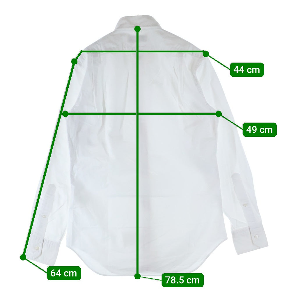 THOM BROWNE(トムブラウン) L/S SHIRT 長袖シャツ ホワイト S5259SL218