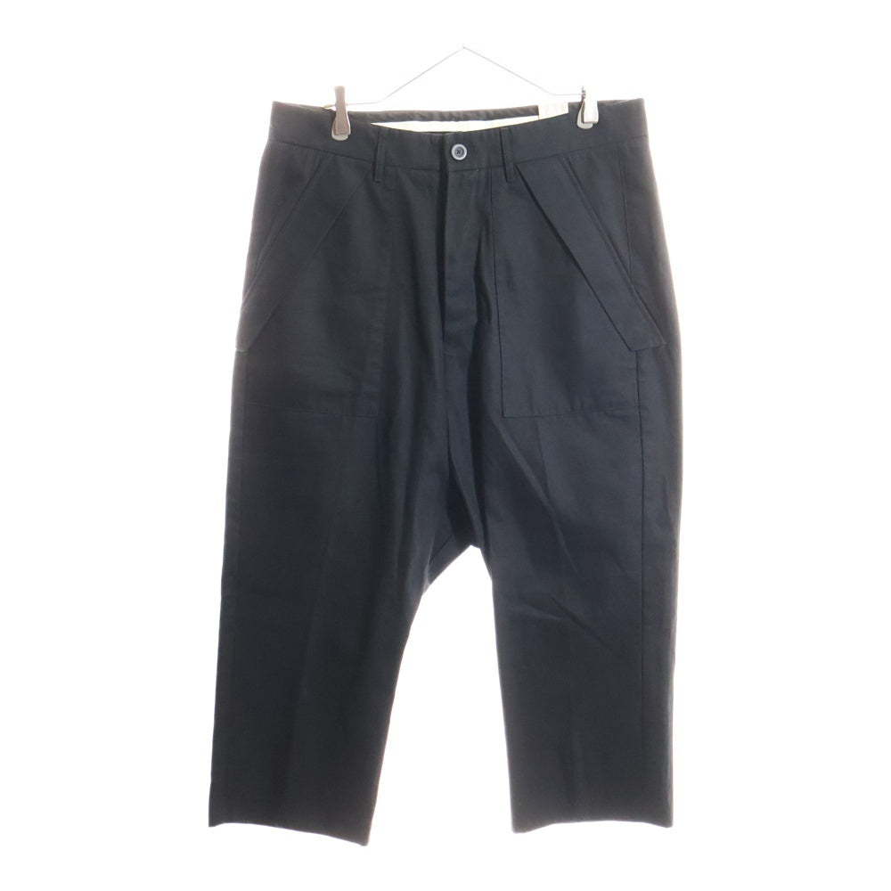 Rick Owens(リックオウエンス) 16SS Cropped Pants クロップドパンツ ブラック RU16S3363-B