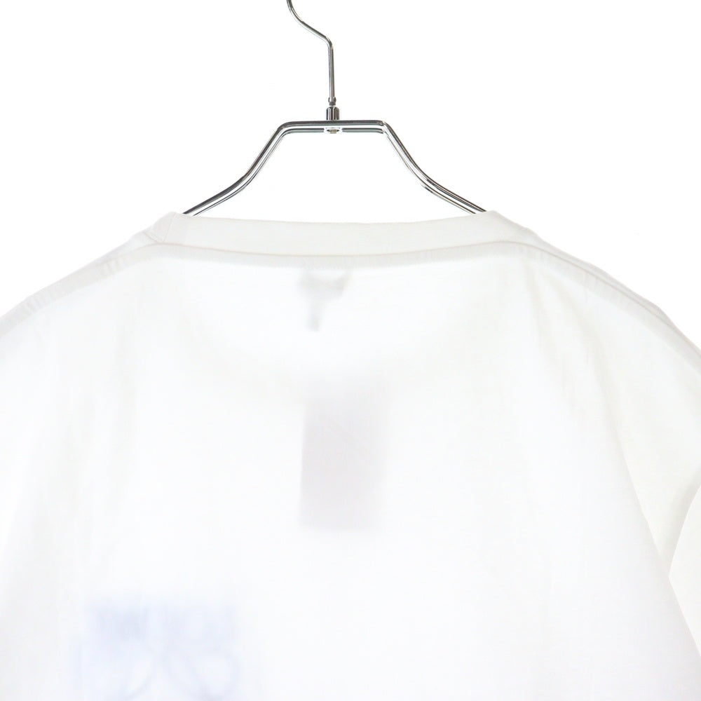 LOEWE(ロエベ) Anagram T-Shirt アナグラムロゴ刺繍 半袖Tシャツ ホワイト H526Y22X25