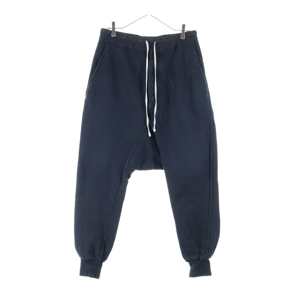 DRKSHDW(ダークシャドウ) 19AW Prisonner Drawstring Pants プリズナードローストリング スウェットパンツ ブラック DU19F6394-F