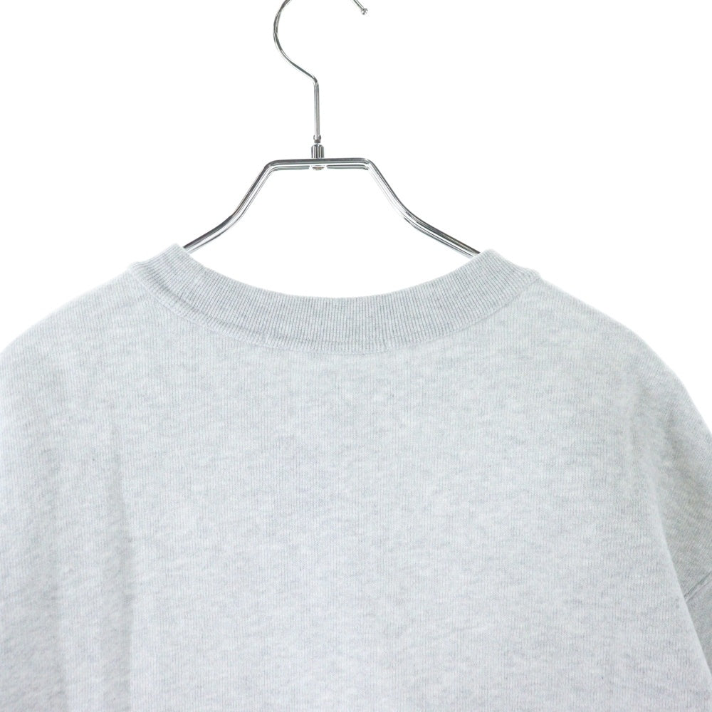 ALEXANDER WANG(アレキサンダーワン) Sweatshirt ロゴプリント クルーネックスウェットトレーナー グレー