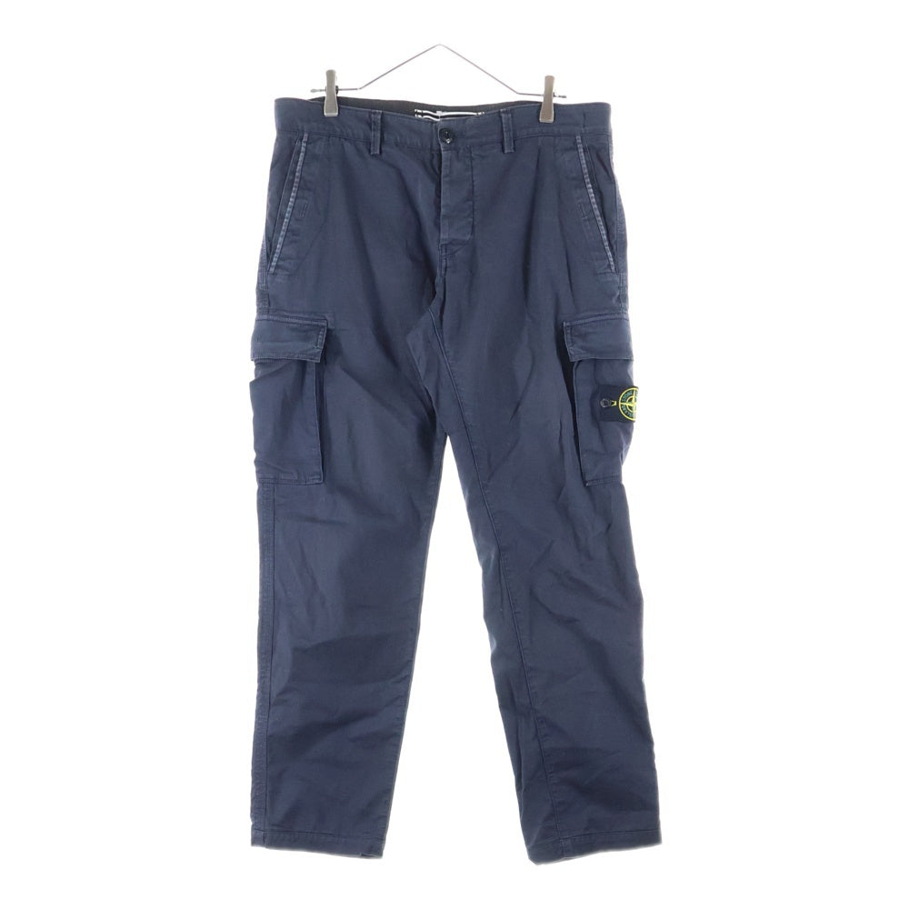 STONE ISLAND(ストーンアイランド) Cargo Pants ロゴワッペン カーゴパンツ グレー 62153S2JM