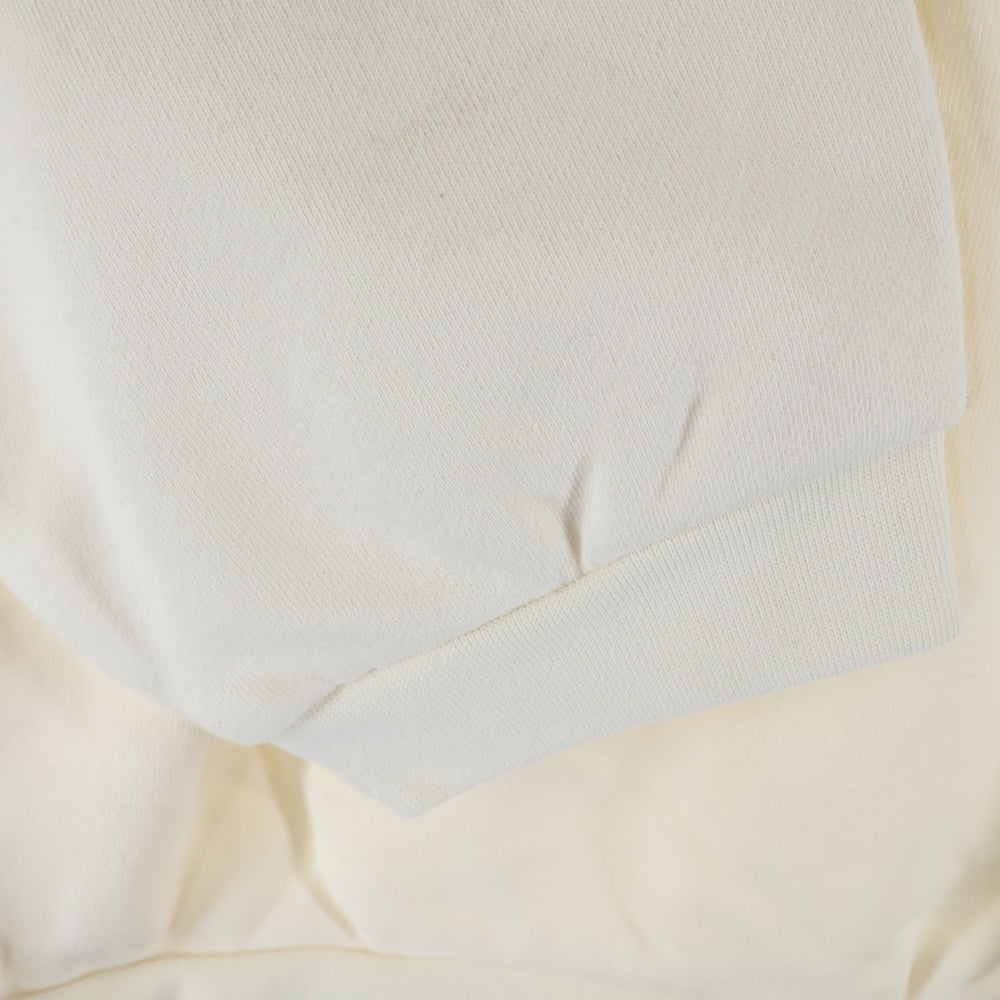 FEAR OF GOD ESSENTIALS(フィアオブゴッド エッセンシャルズ) SWEATSHIRT ラバーロゴ クルーネックスウェットトレーナー ホワイト