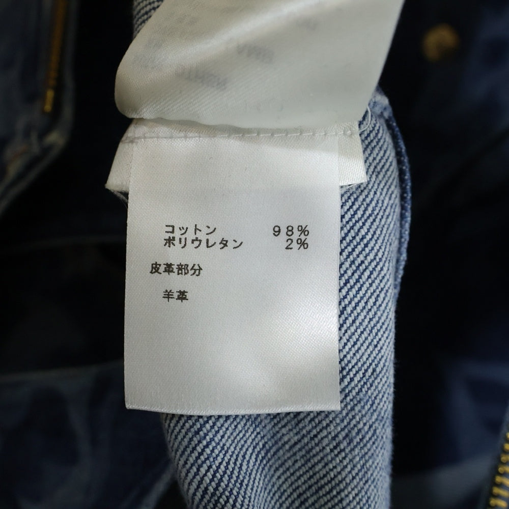 LOUIS VUITTON(ルイヴィトン) 21SS Monogram Denim One Piece モノグラムデニムワンピース インディゴ レディース RW211W ZPY FKDR36